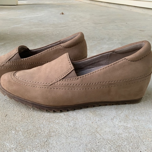 Naturalizer Harker Leather Brown Slip On Loafers Women's Size 10 - Picture 10 of 13